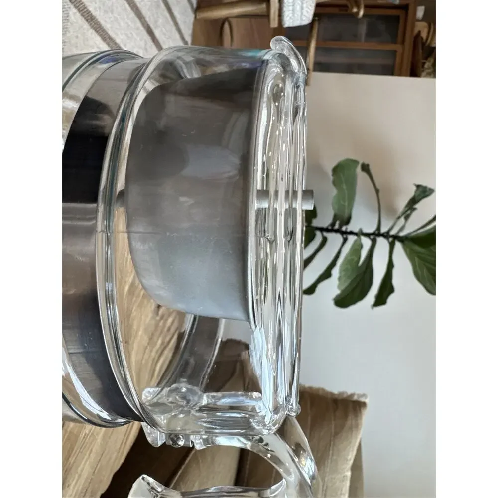 Vintage Pyrex Glass Flameware Percolator Coffee Maker 9 Cups 7759B READ